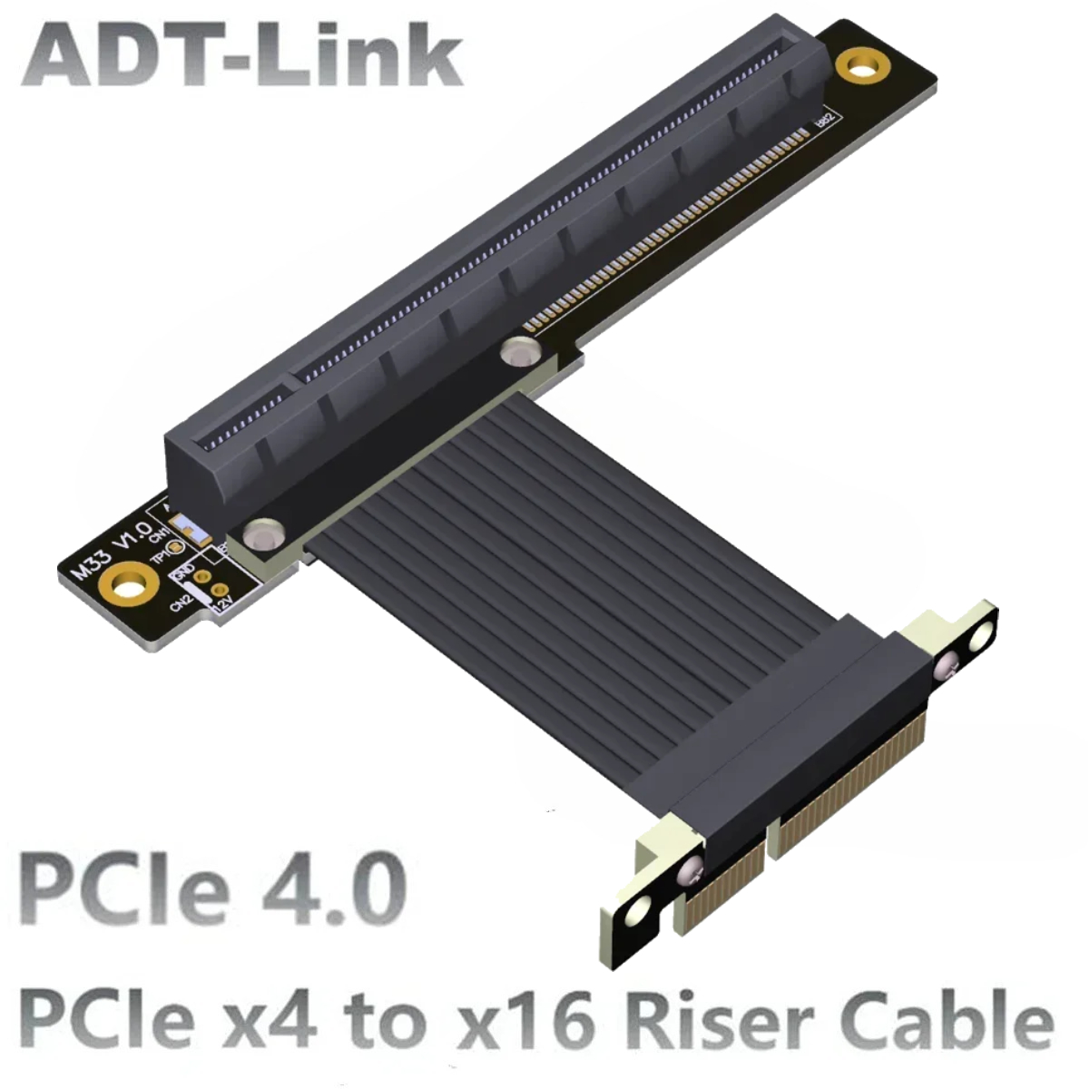 Vertical Gpu Bracket - كابل تمديد PCI-E 4.0 X4 إلى