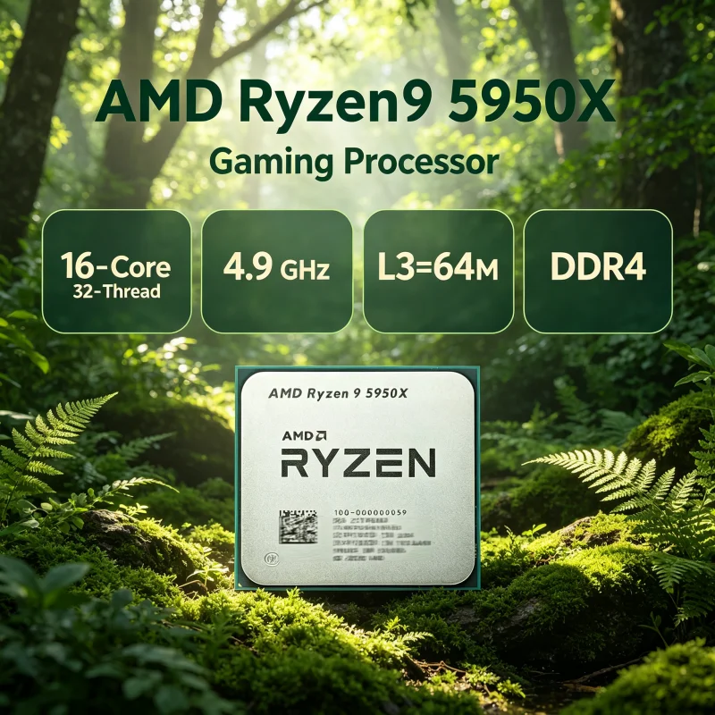 Amd Cpu Ryzen 9 - معالج AMD Ryzen 9 5950X DDR4