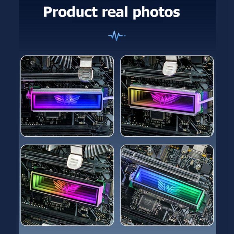 M2 Heatsink Cooler - مبرد DT21 5V ARGB Sync M.2