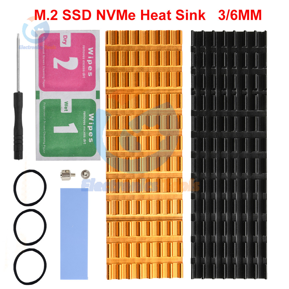 M2 Heatsink Cooler - لحامل M.2 NGFF ، PCI-E NVME