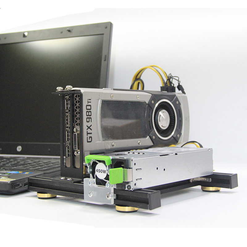 Vertical Gpu Bracket - حامل بطاقة رسومات خارجية للكمبيوتر المحمول،