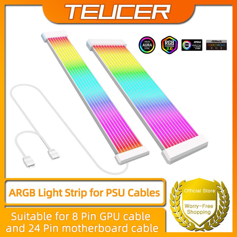 Vertical Gpu Bracket - PC RGB شرائط مصباح مناسبة لكابل
