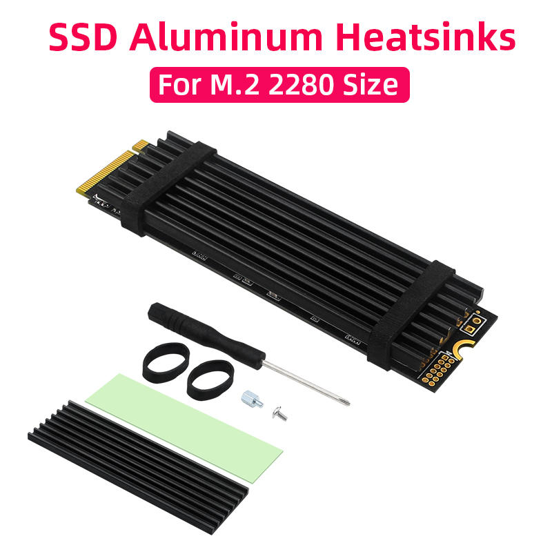 M2 Heatsink Cooler - M.2 SSD المبرد مشعاع ألومنيوم محركات