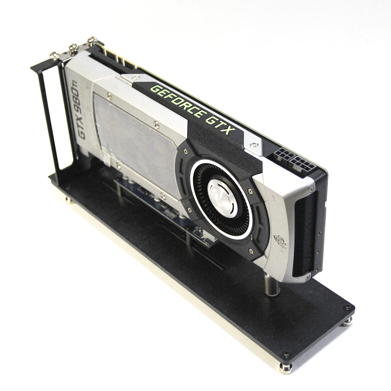 حامل عمودي من الأكريليك لبطاقة - مراجعة Vertical Gpu Bracket وسعره