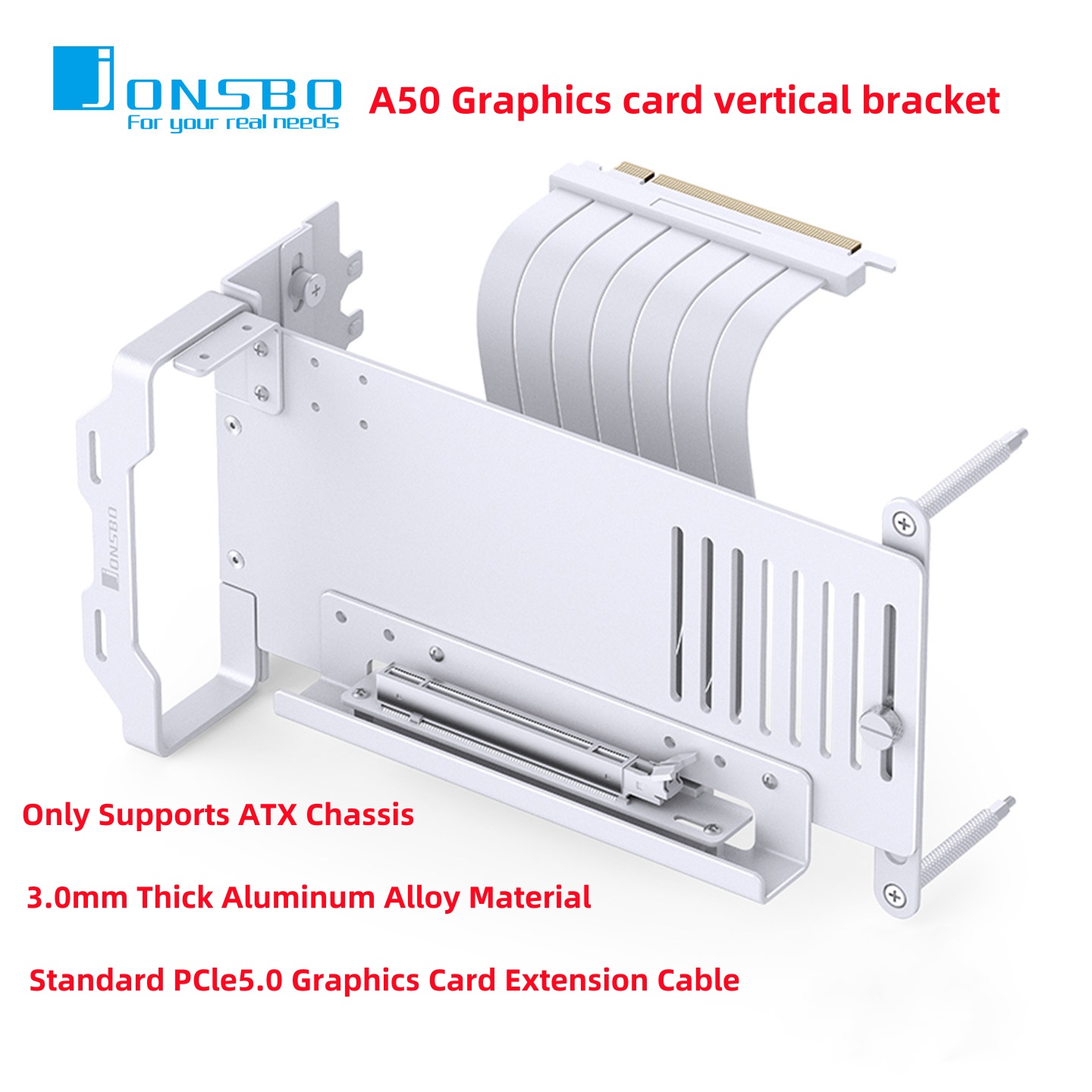 حامل عمودي من الألومنيوم لبطاق - مراجعة Vertical Gpu Bracket وسعره