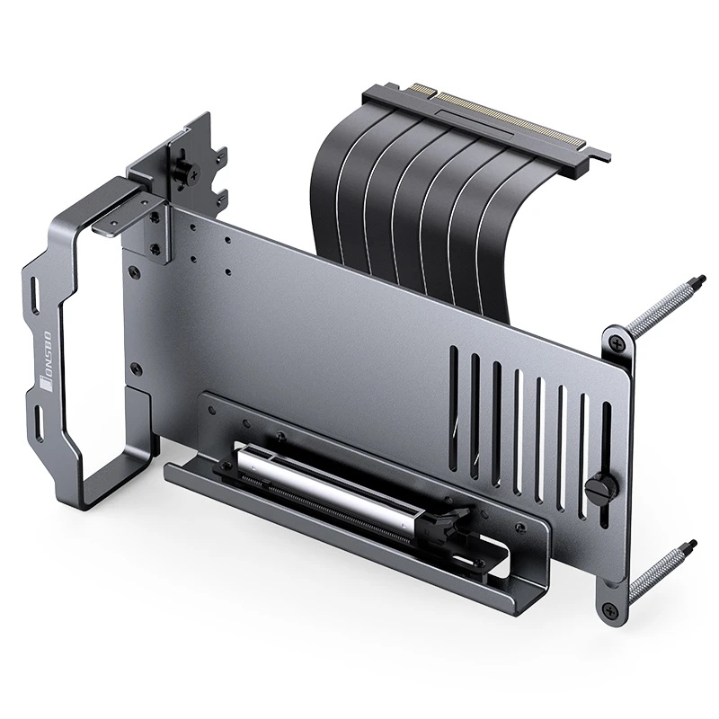 حامل عمودي من الألومنيوم لبطاق - مراجعة Vertical Gpu Bracket وسعره