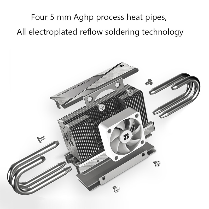Thermalright HR-10 2280 M.2 SS - مراجعة M2 Heatsink Cooler وسعره