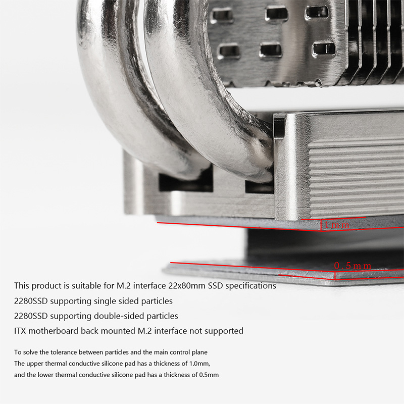 Thermalright HR-10 2280 M.2 SS - مراجعة M2 Heatsink Cooler وسعره