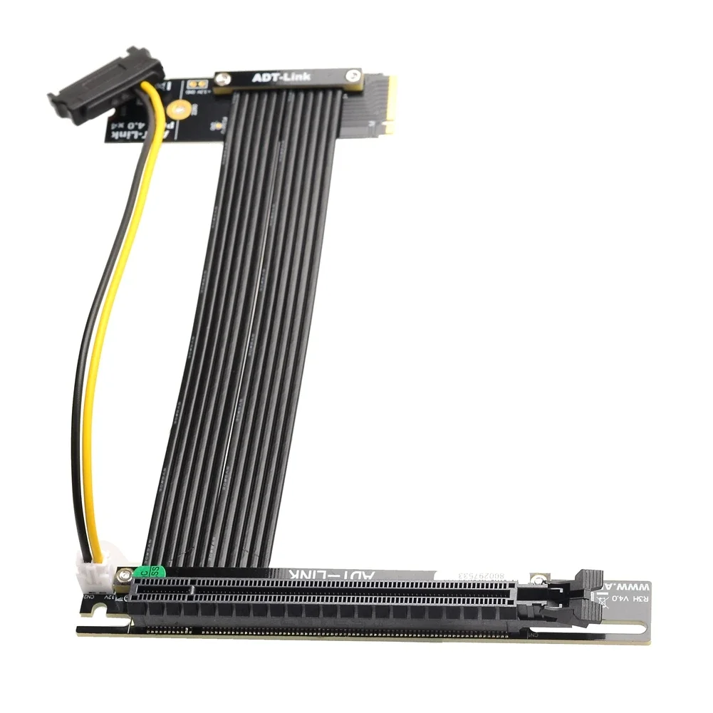 كابل تمديد ADT-Link العالمي PC - مراجعة Vertical Gpu Bracket وسعره