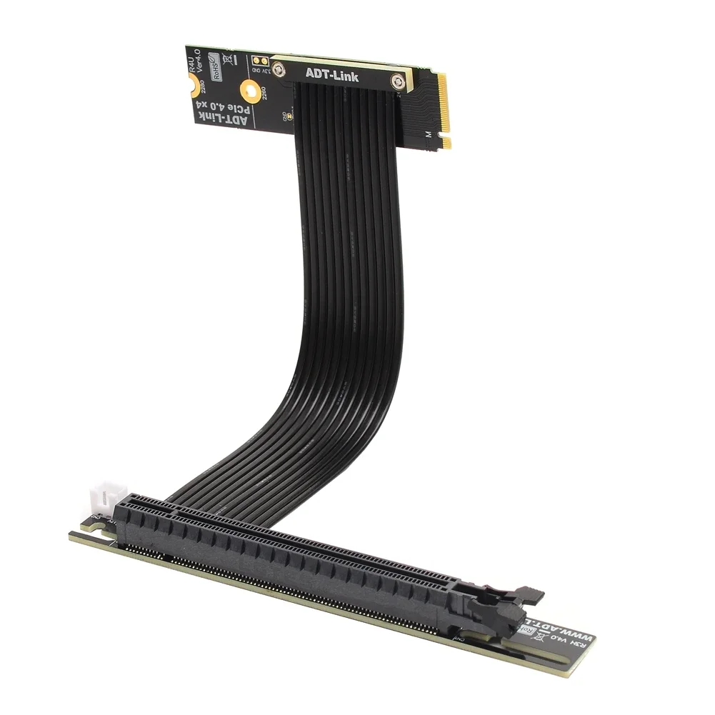 كابل تمديد ADT-Link العالمي PC - مراجعة Vertical Gpu Bracket وسعره