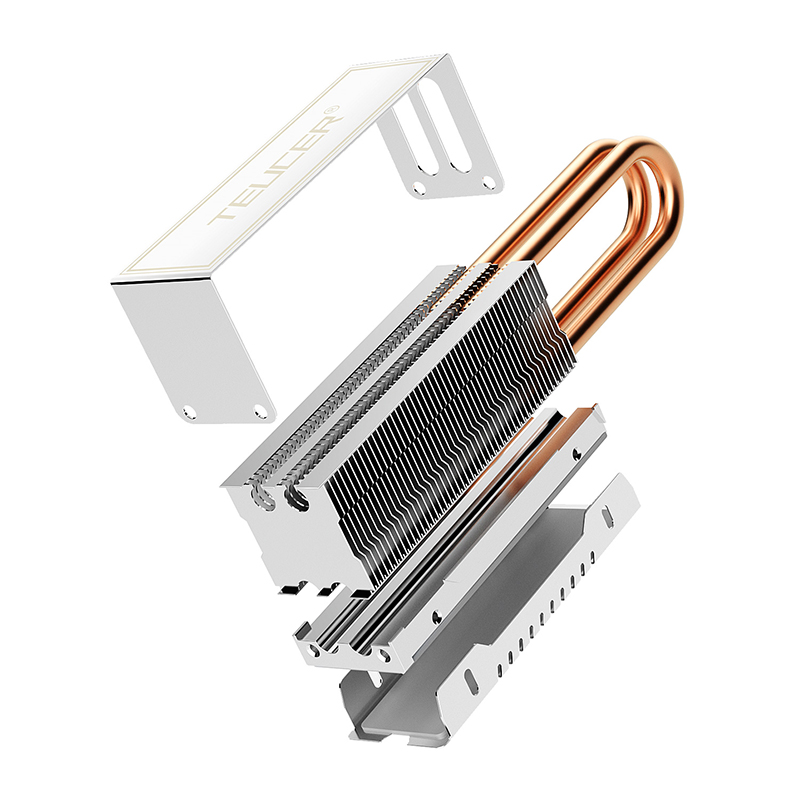 TEUCER M.2 SSD بالوعة الحرارة  - مراجعة M2 Heatsink Cooler وسعره