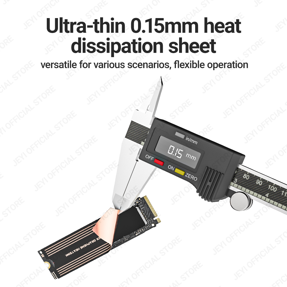 مشتت حراري JEYI من الجرافين لأ - مراجعة M2 Heatsink Cooler وسعره