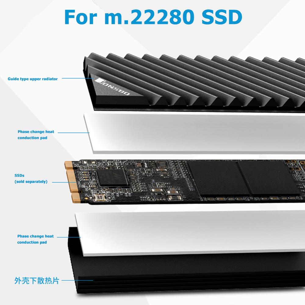 مشتت حراري من الألومنيوم لـ Jo - مراجعة M2 Heatsink Cooler وسعره