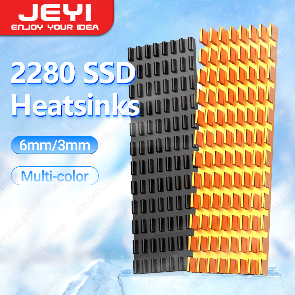 JEYI M.2 SSD مبرد ألومنيوم متع - مراجعة M2 Heatsink Cooler وسعره