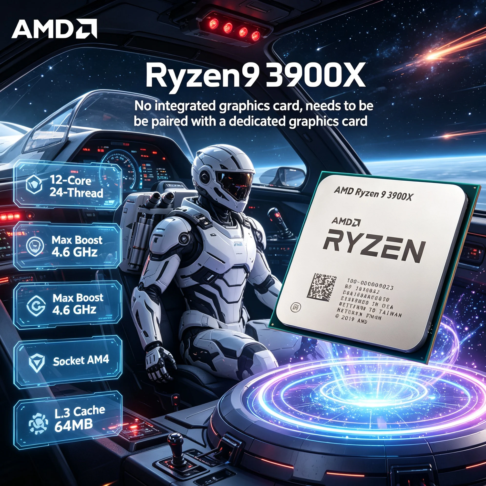 معالج AMD Ryzen 9 3900X بـ 12  - مراجعة Amd Cpu Ryzen 9 وسعره
