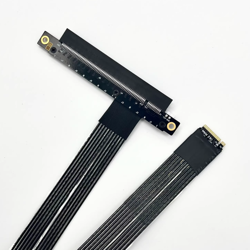 كابل رايزر ADT-LINK M.2 NGFF N - مراجعة Vertical Gpu Bracket وسعره
