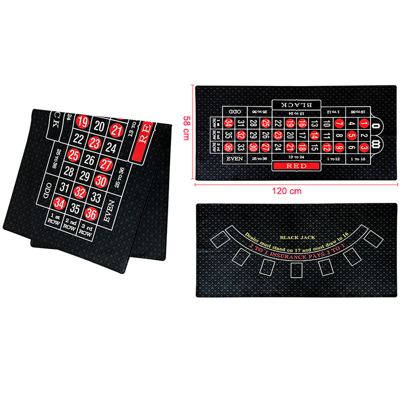 مفرش طاولة بوكر من الوجهين ، ق - مراجعة Gaming Accessories Table وسعره