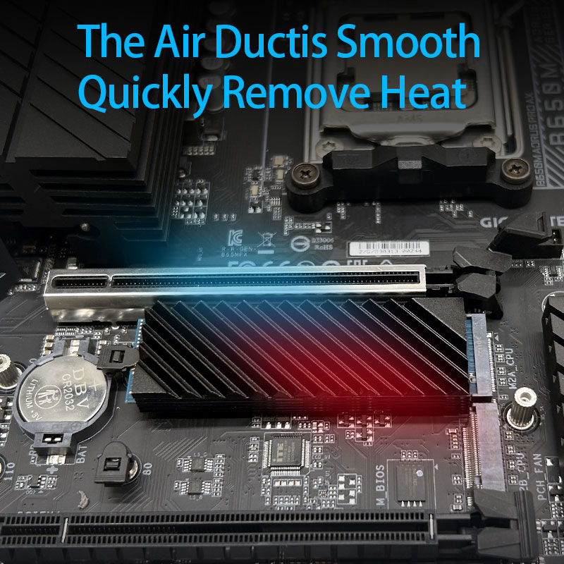 مشتت حراري M.2 SSD NVMe لقرص ا - مراجعة M2 Heatsink Cooler وسعره