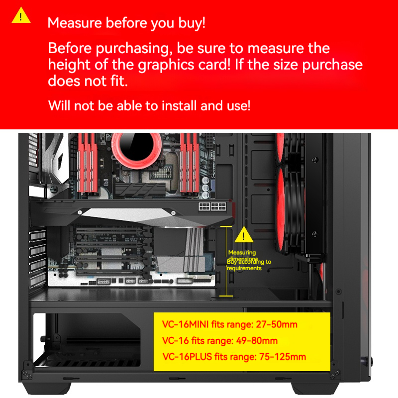 بطاقة الرسومات GPU حامل قابل ل - مراجعة Vertical Gpu Bracket وسعره