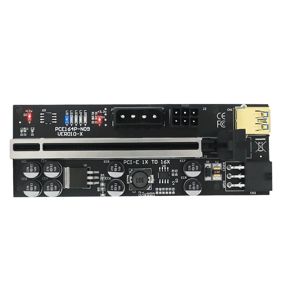 PCIE Riser 010 010X VER010X 01 - مراجعة Vertical Gpu Bracket وسعره