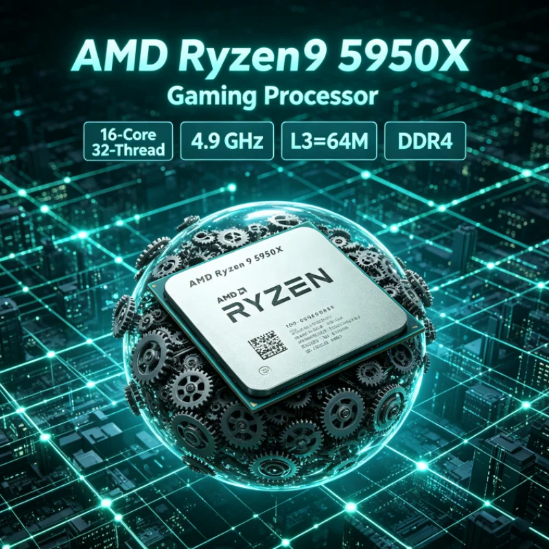 معالج AMD Ryzen 9 5950X بدون م - مراجعة Amd Cpu Ryzen 9 وسعره