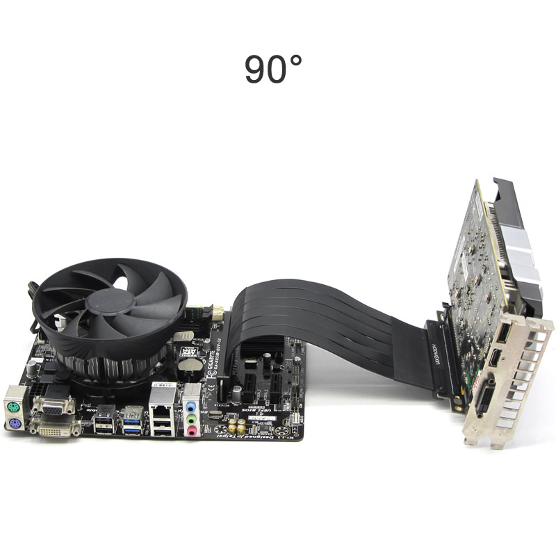 كابل تمديد PCIe لبطاقة الرسوما - مراجعة Vertical Gpu Bracket وسعره