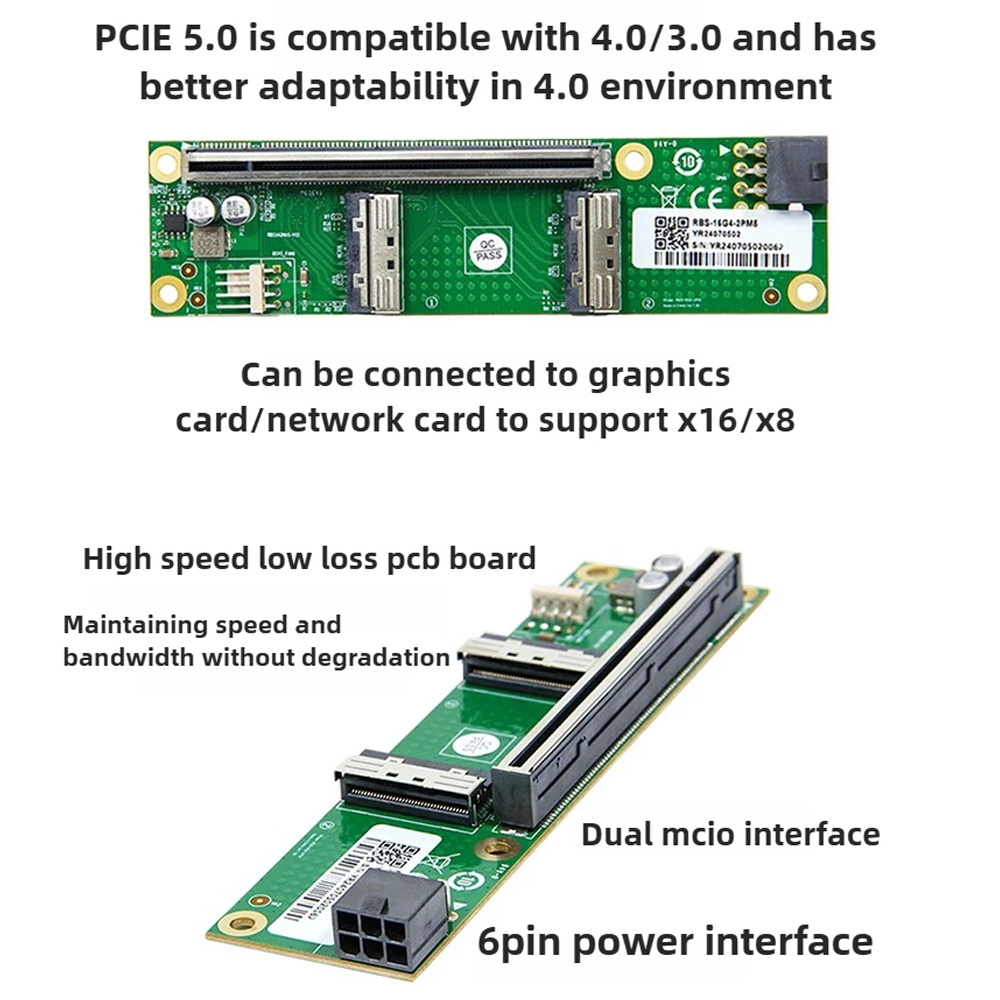 بطاقة محول ADT-Link PCIe 5.0 X - مراجعة Vertical Gpu Bracket وسعره