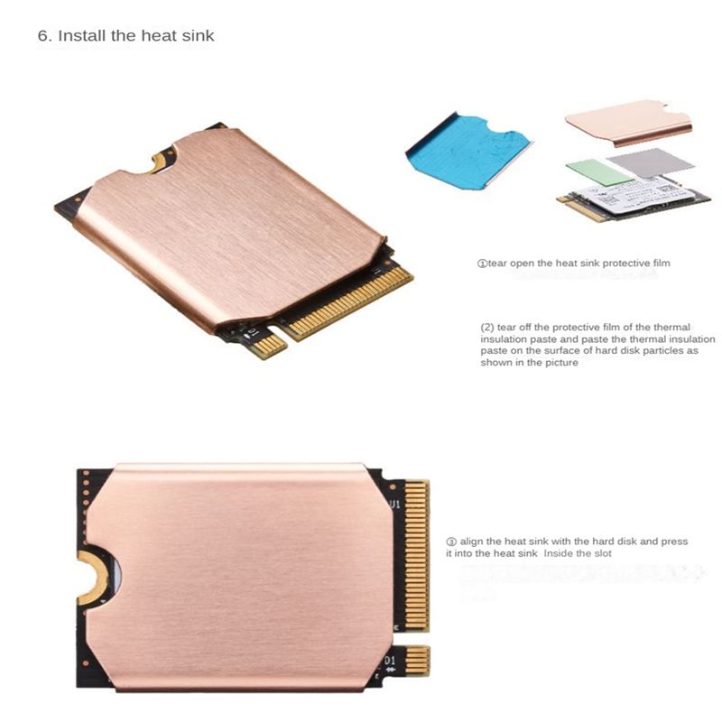 مشتت حراري أنيق لـ M.2 2230 SS - مراجعة M2 Heatsink Cooler وسعره
