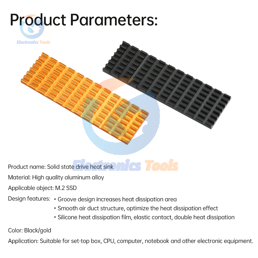 لحامل M.2 NGFF ، PCI-E NVME SS - مراجعة M2 Heatsink Cooler وسعره