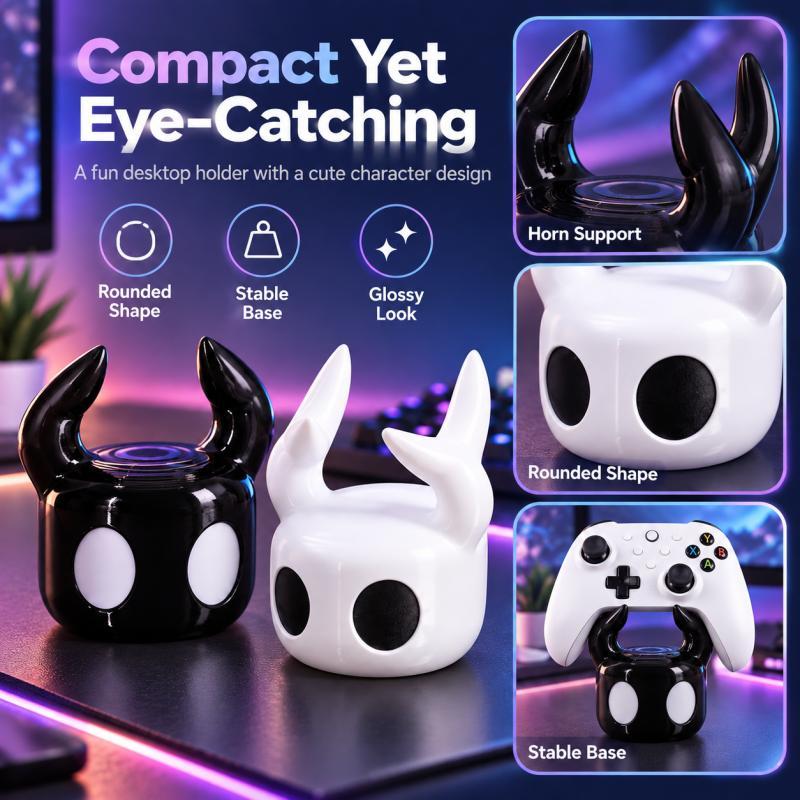 حامل تحكم ألعاب لطيف ذو شكل قر - مراجعة Gaming Accessories Ps5 وسعره