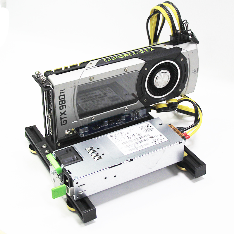 حامل بطاقة رسومات خارجية للكمب - مراجعة Vertical Gpu Bracket وسعره
