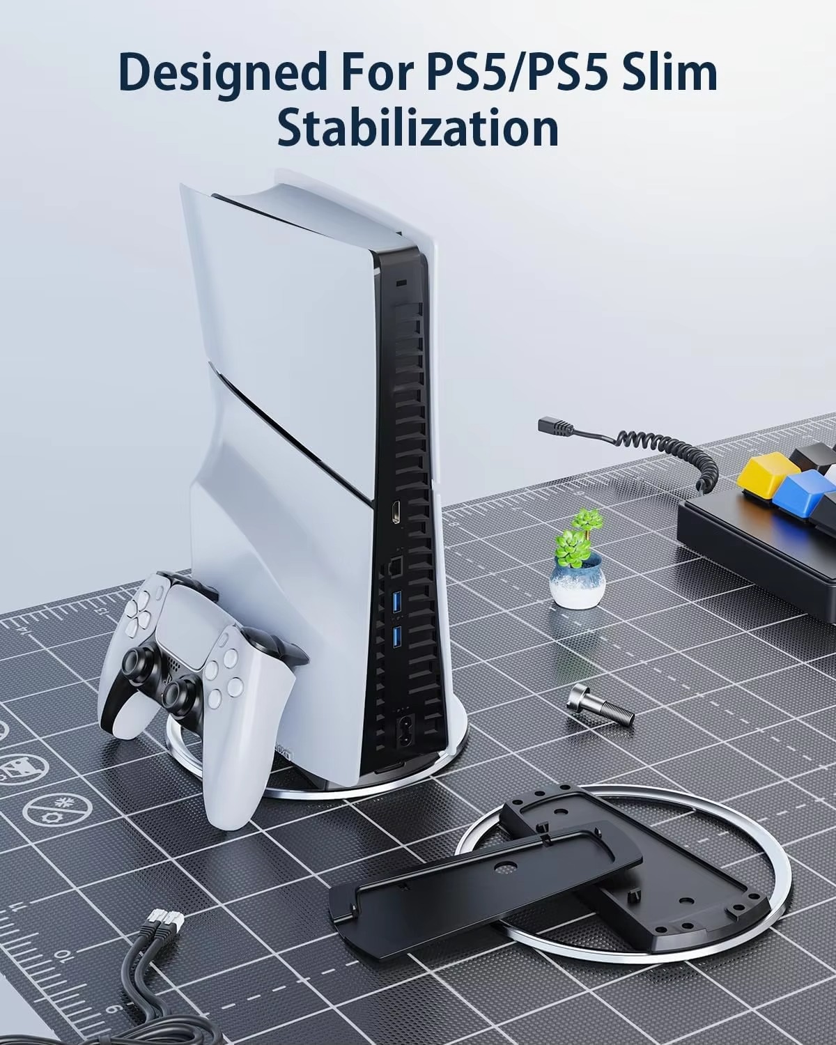حامل وحدة تحكم بحامل معدني جدي - مراجعة Gaming Accessories Playstation وسعره