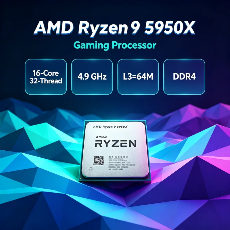 معالج AMD Ryzen 9 5950X للألعا - مراجعة Amd Cpu Ryzen 9 وسعره