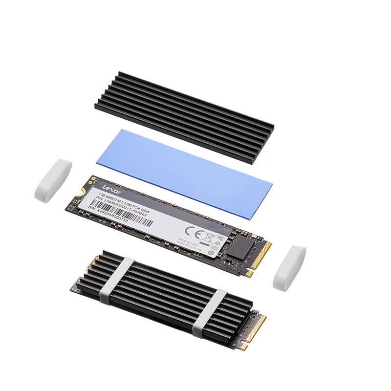 GPUHLOD M.2 SSD المبرد M2 2280 - مراجعة M2 Heatsink Cooler وسعره